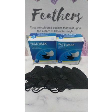 MASKER DUCKBIL HITAM/PUTIH