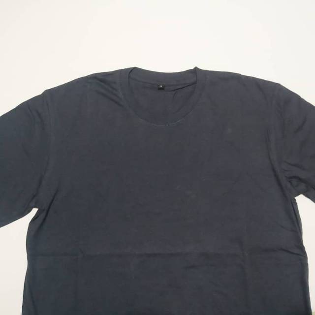 Kaos polos ABU 100% catton combed30s