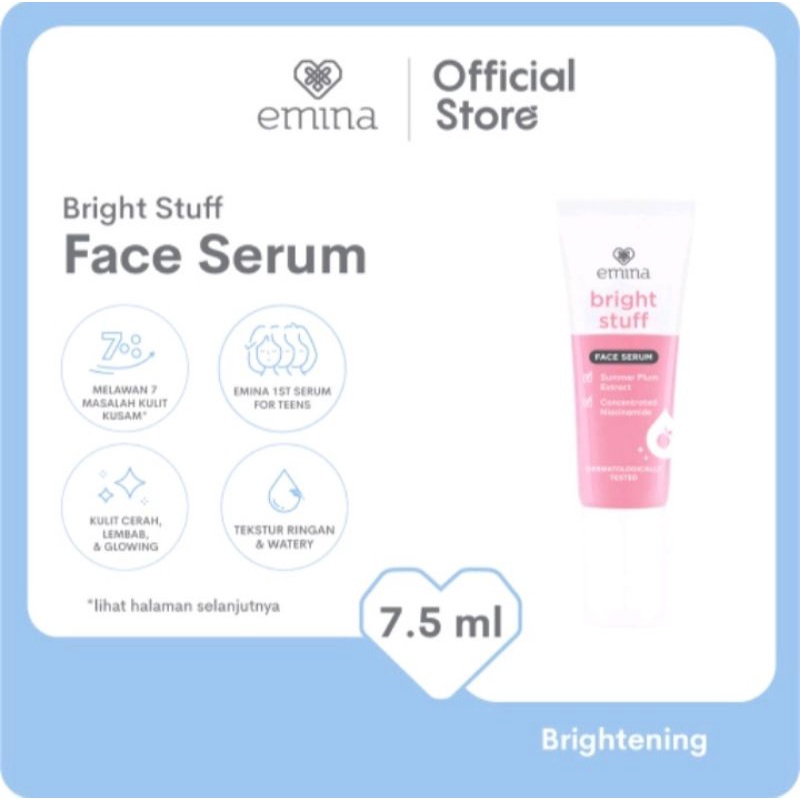 Emina Bright Stuff Face Serum 7.5 ml