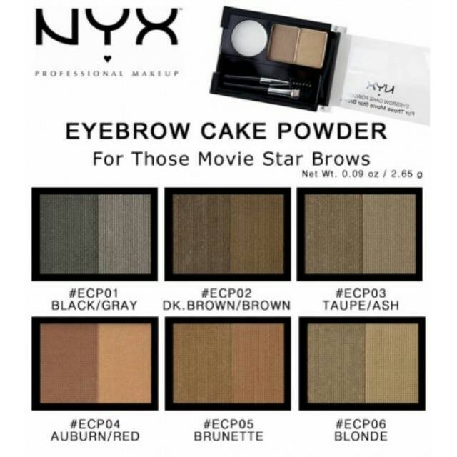 NYX EYEBROW CAKE POWDER