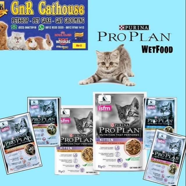Proplan Pouch 85gr wet food