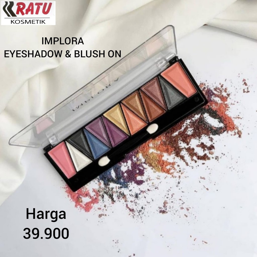 IMPLORA EYESHADOW & BLUSH ON 7669D