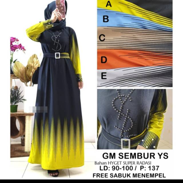 Gamis radasi mutiara