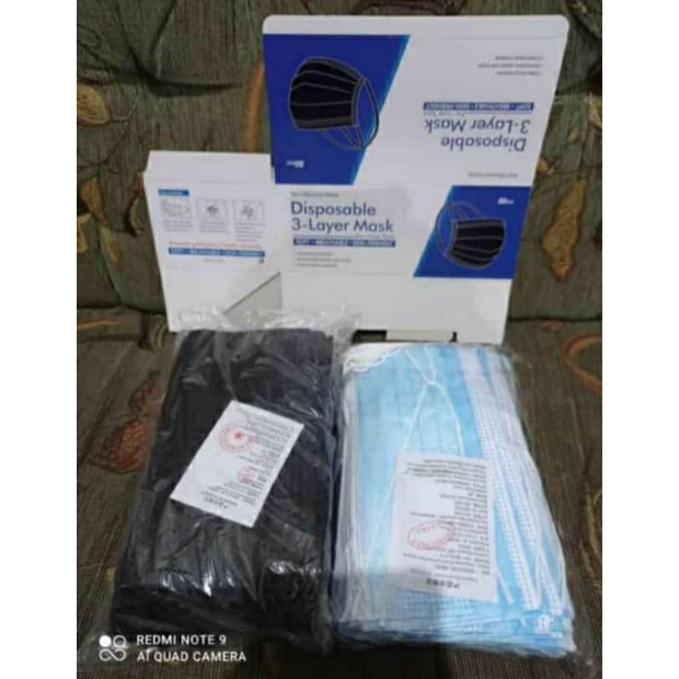 Disposable Hijab 3ply 1box