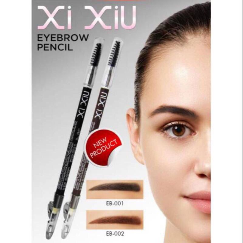 xixiu eyebrow brown/black 2 in 1
