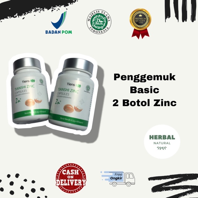 PENGGEMUK BASIC (Zinc Alami) Termurah
