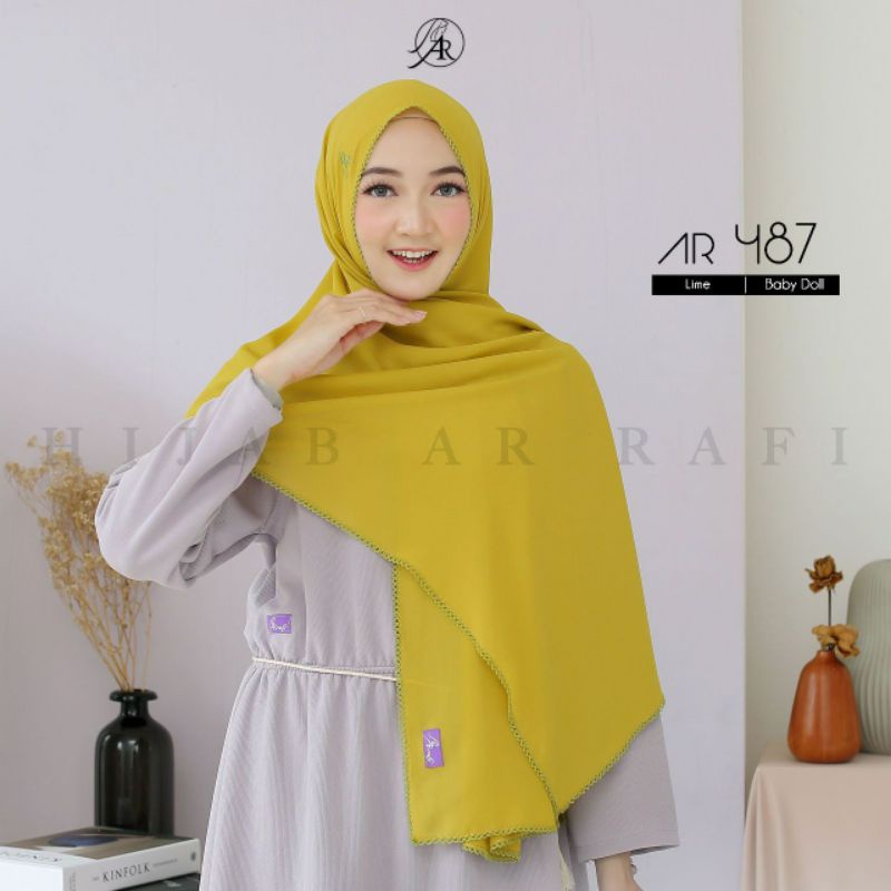 BISA COD✅AR 487 PASHMINA ORIGINAL AR RAFI
