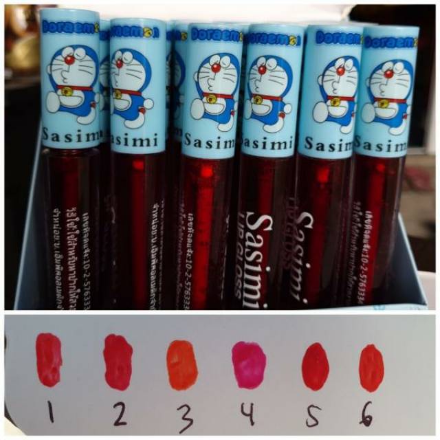 Lip tint sashimi doraemon