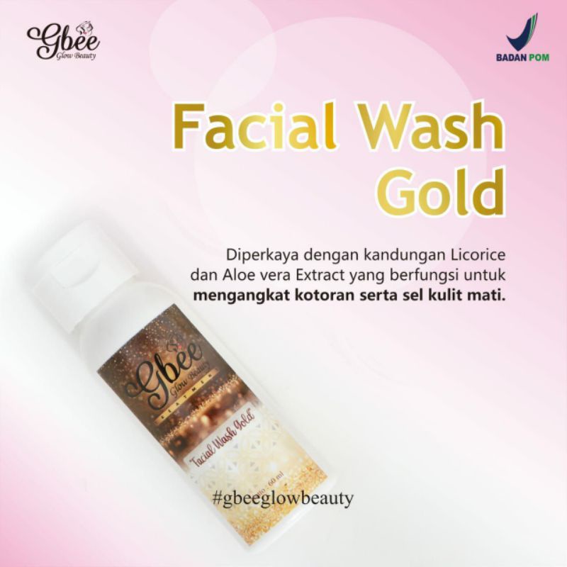 FACIAL WASH GOLD