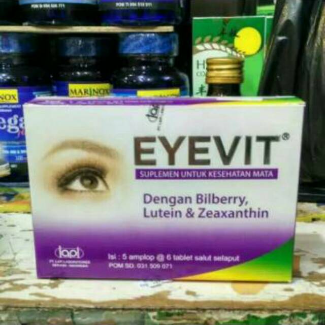 EYEVIT TABLET SUPLEMEN UNTUK KESEHATAN MATA