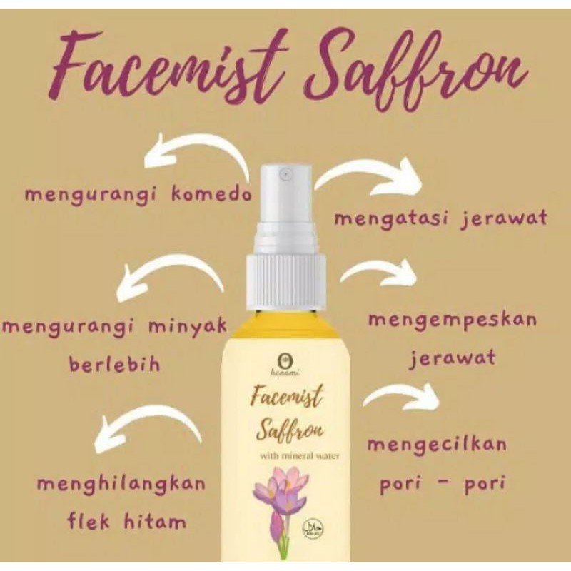 FACEMIST SAFRON BY OHANAMI
