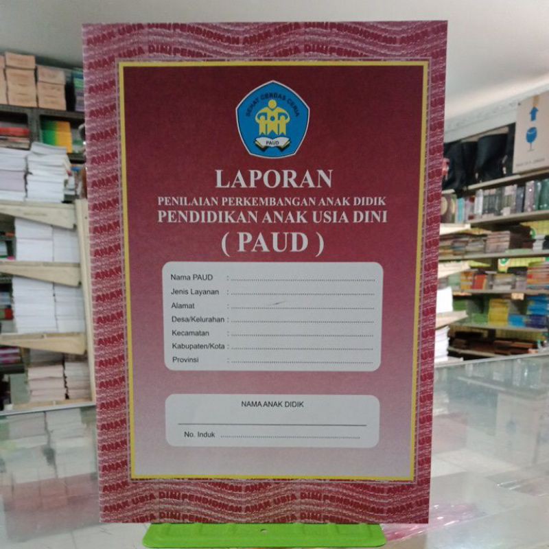 buku Rapot (PAUD) Besar B5