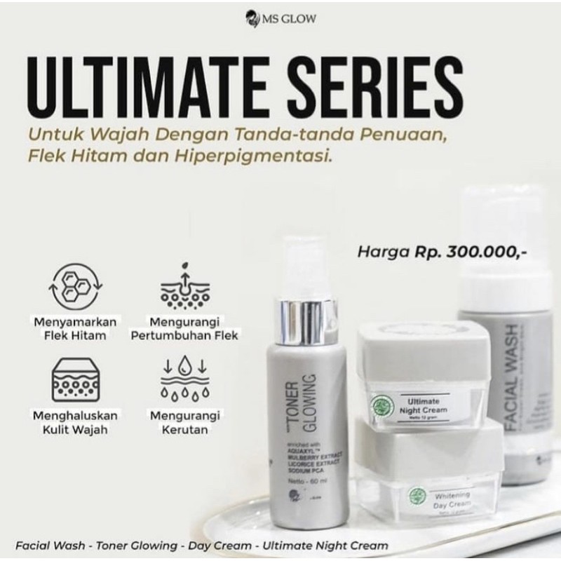 Paket Ultimate MS GLOW Original