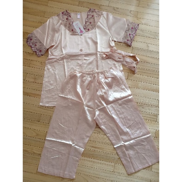 setelan 7/8 satin halus