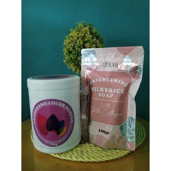 BrighteningMilkyRiceSoapBPOM