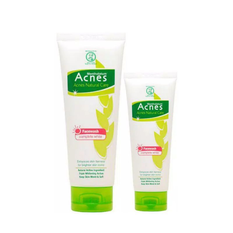 ACNES Facewash Complete White