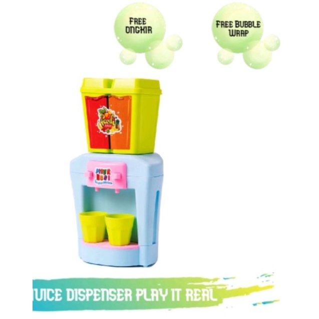 Mainan jus Dispenser Real