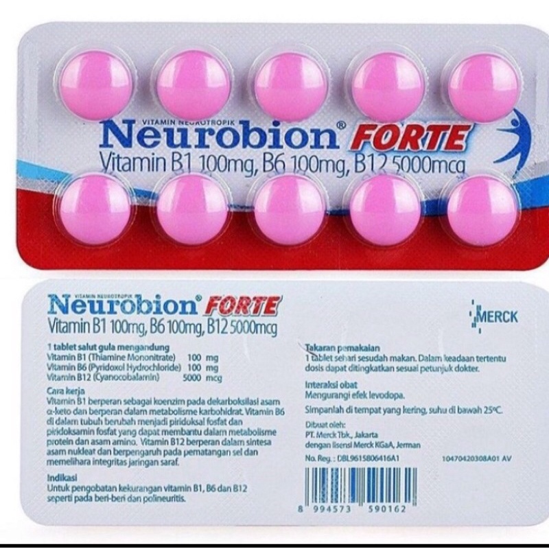 NEUROBIN FORTE PINK STRIP