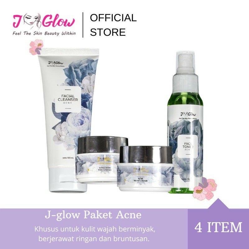JGLOW PAKET ACNE