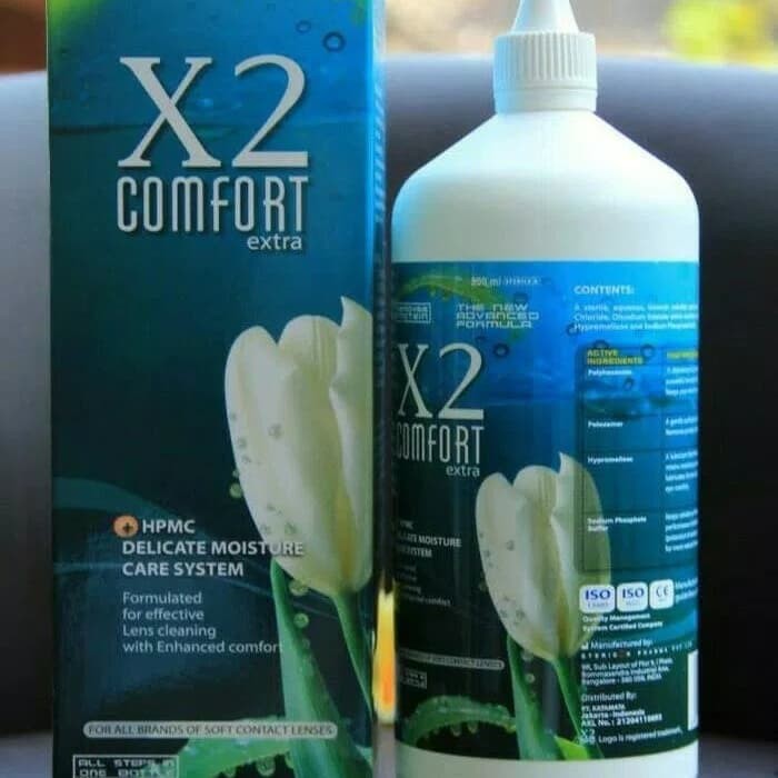 X2 Comfort Extra - Cairan Soflens 500 Ml