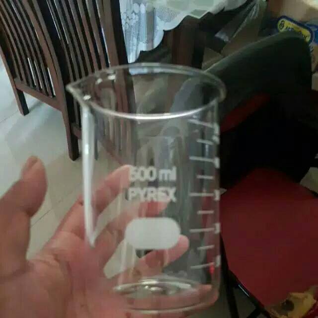 Beaker Glass 500ml Pyrex