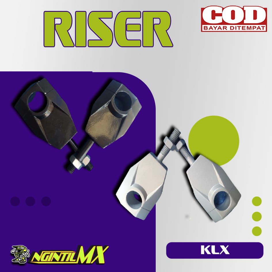 Raiser KLX BF Dtracker CRF Riser Stang KLX BF Dtracker CRF