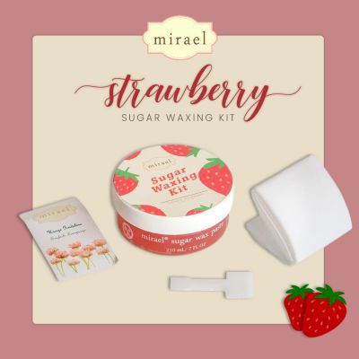 Mirael Strawbery Sugar Waxing Kit