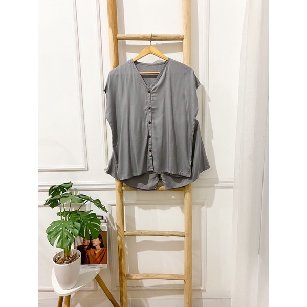 BABYDOLL PENDEK KANCING