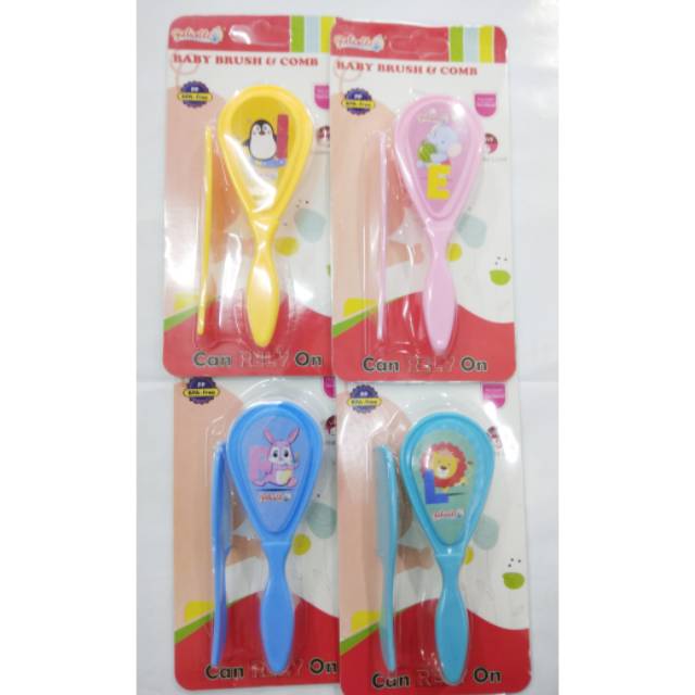 Sisir Bayi Reliable 2in1