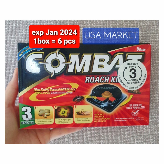 COMBAT RACUN PEMBASMI KECOA ROACH KILLER