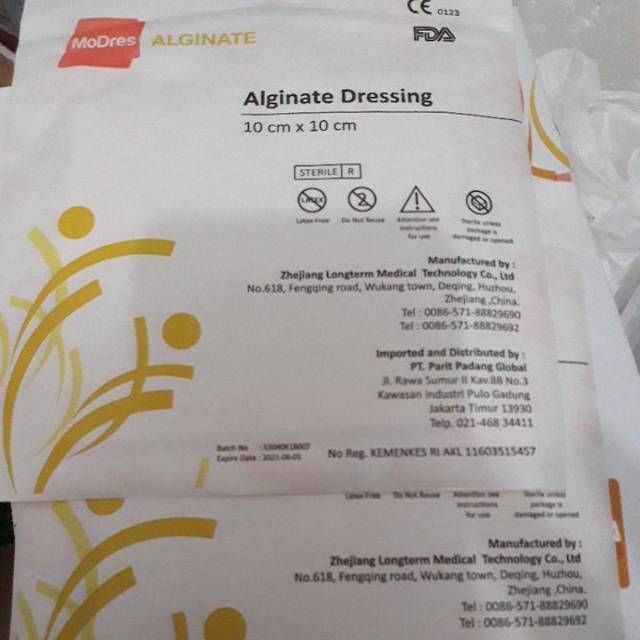Alginate 10x10cm