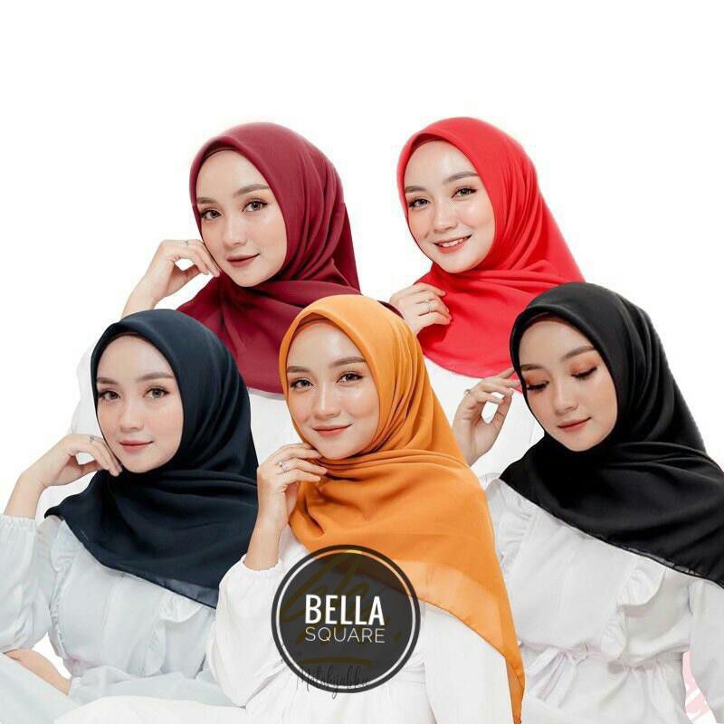 HIJAB SEGI EMPAT BELLA SQUARE