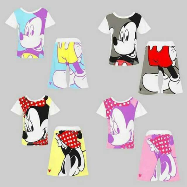 Setelan Minnie Yellow