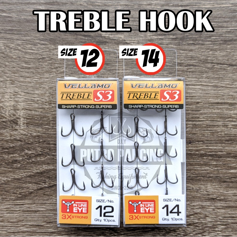 Treble Hook Vellamo S3 3x Strong