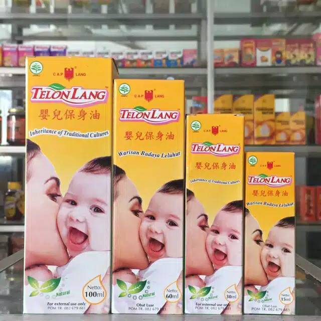 Cap Lang Minyak Telon 100ml / 150ml