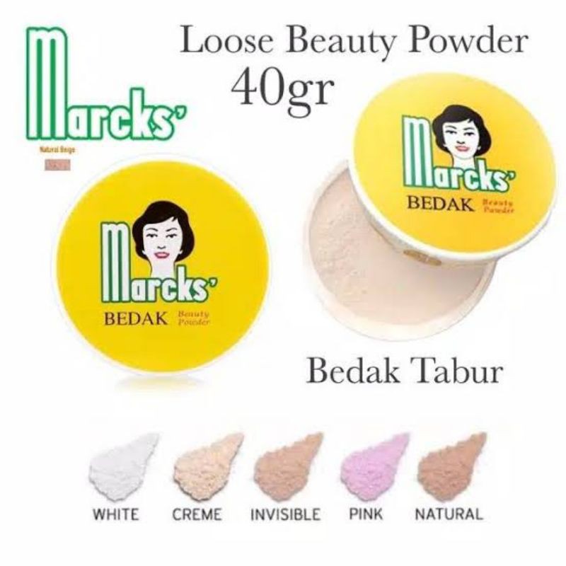 Bedak Marcks Powder 40gr