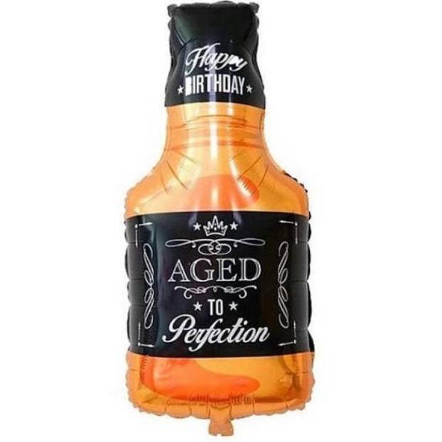 ] Wiskey Bottle Foil Balon