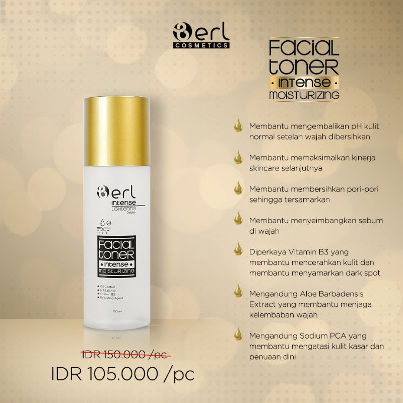 Facial Toner Intense moisturizing