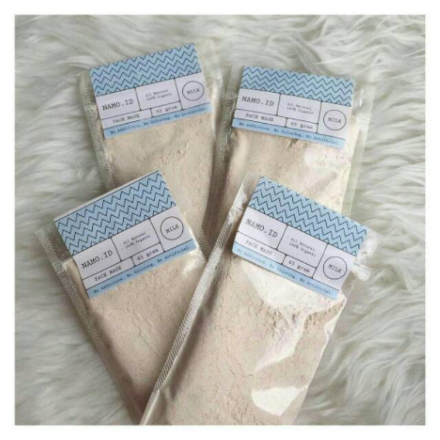 Organic facemask namo.id milk
