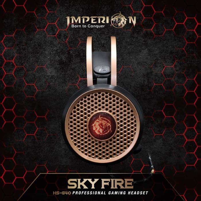 Headset Gaming Imperion HS-G40 Sky Fire