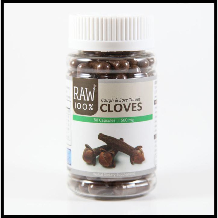DISKON RAW 100 - CLOVES / COUGH, FLU, SINUS & FEVER