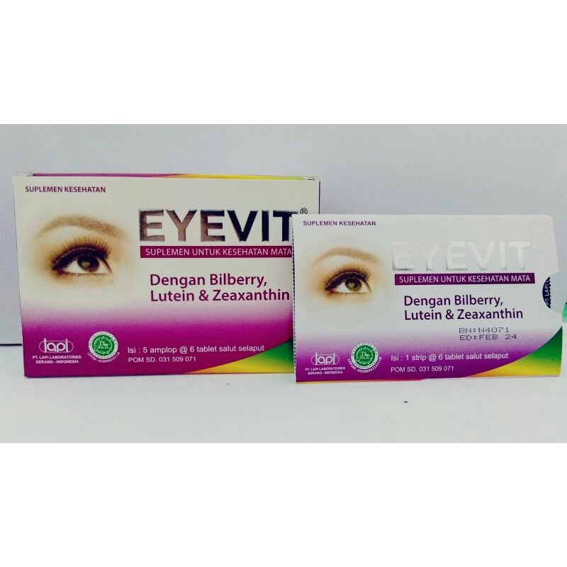 EYEVIT TABLET DAN SYRUP