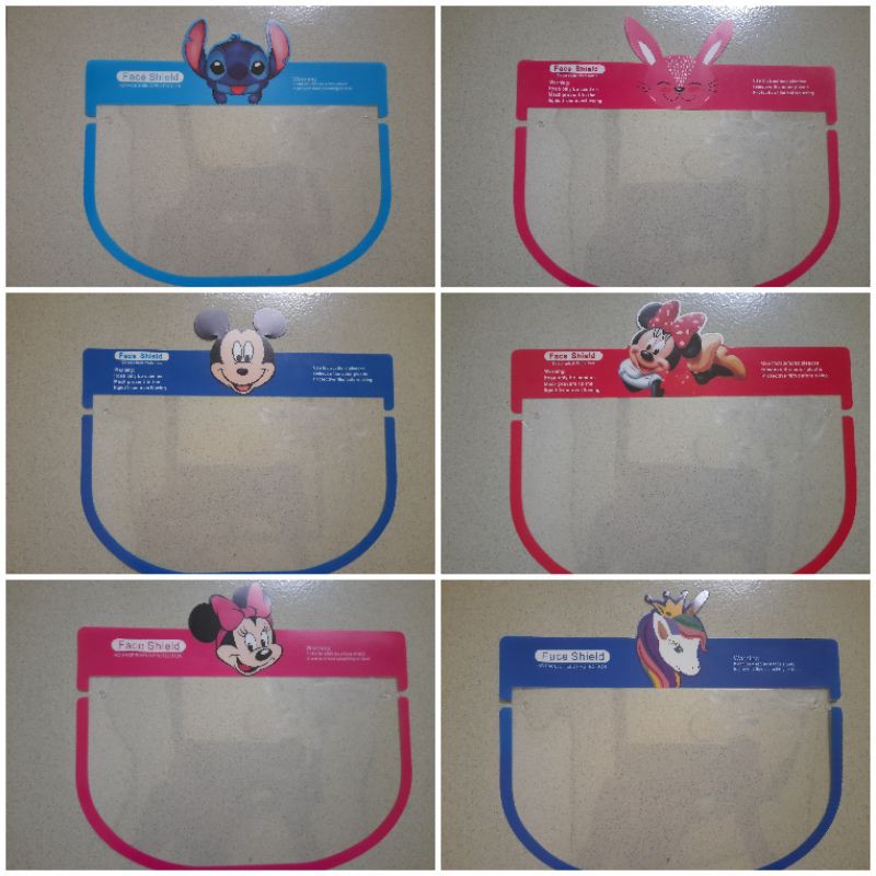 FACE SHIELD ANAK KARAKTER