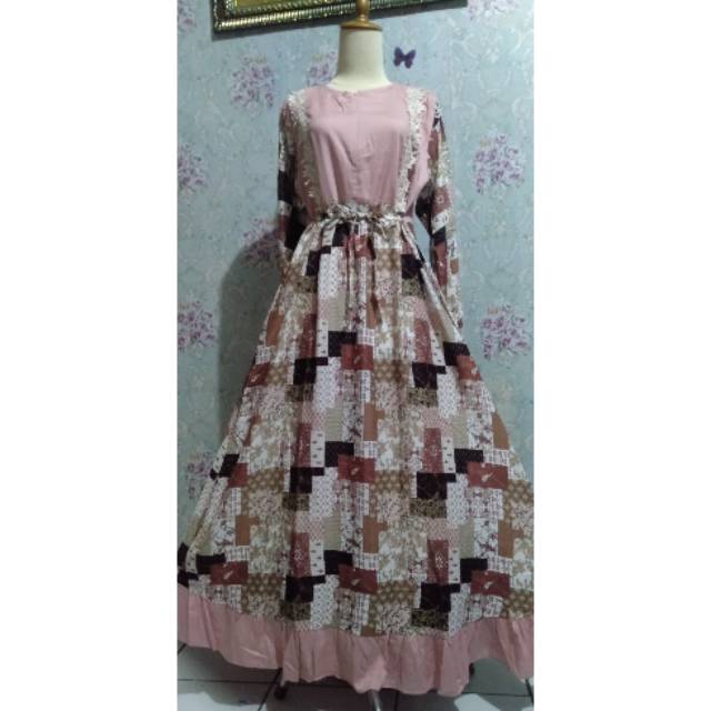Gamis rayon premium.. LD 110