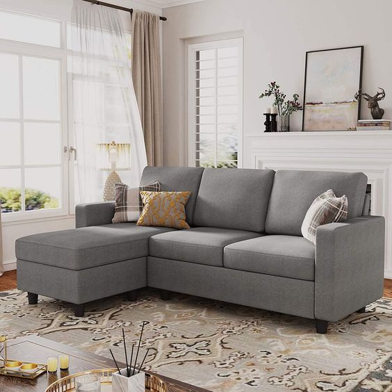 SOFA L RETRO MODERN 3 SEATER