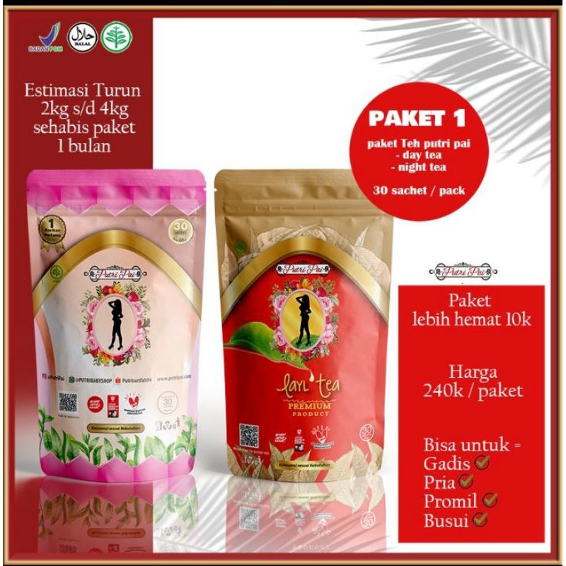PAKET TEH PUTRI PAI
