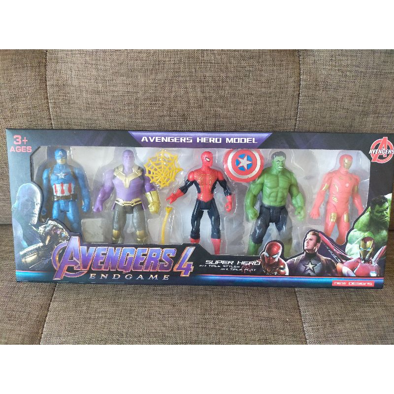 mainan Avenger super hero 1 set
