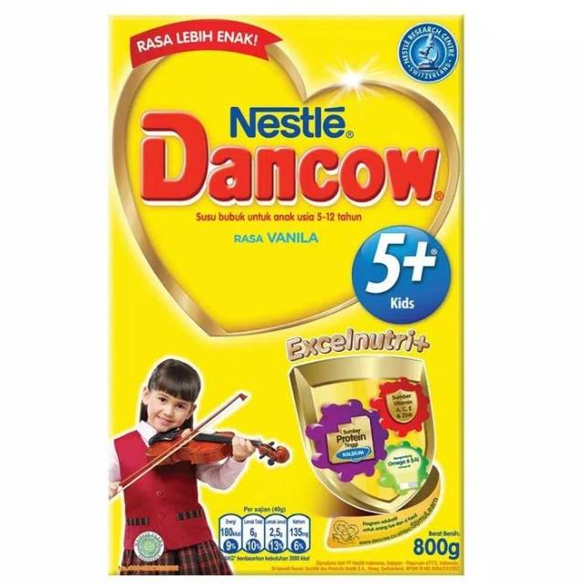 DANCOW 5+ Vanilla Madu 800gr