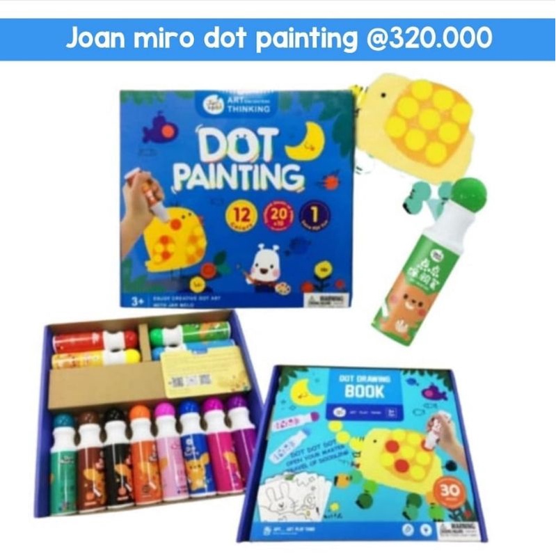 Joan miro dot painting