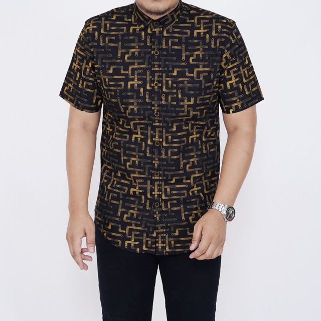 sandcustom kemeja printing pria